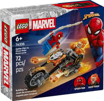 Набор LEGO Человек-паук против Призрачного гонщика на мотоцикле