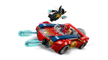 Набор LEGO 76336 Машина Человека-паука против веномизированного Росомахи