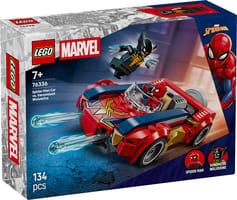 Набор LEGO Машина Человека-паука против веномизированного Росомахи