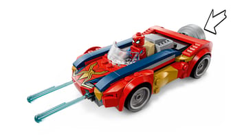 Набор LEGO Машина Человека-паука против веномизированного Росомахи