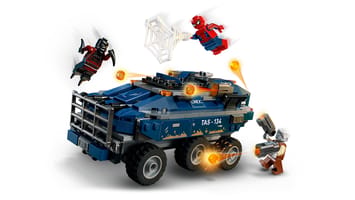 Набор LEGO 76349 Человек-паук: погоня за тюремной машиной