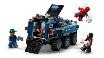 Набор LEGO Человек-паук: погоня за тюремной машиной