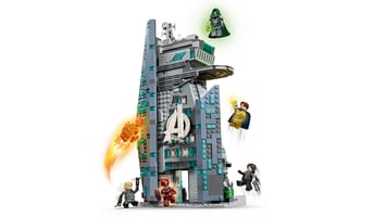 Набор LEGO 76352 «Мстителей: Доктор Дум» — башня Новых Мстителей