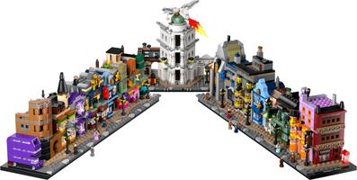 Набор LEGO 76444 Diagon Alley Wizarding Shops