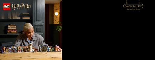 Набор LEGO Diagon Alley Wizarding Shops