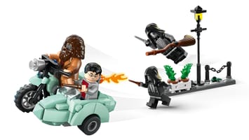 Набор LEGO 76459 Побег Хагрида и Гарри с Тисовой улицы