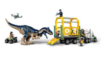 Набор LEGO Dinosaur Missions: Allosaurus Transport Truck