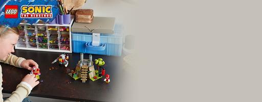 Набор LEGO Knuckles and the Master Emerald Shrine