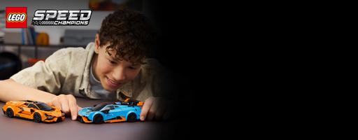 Набор LEGO Lamborghini Revuelto & Huracan STO