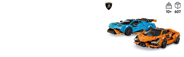 Набор LEGO Lamborghini Revuelto & Huracan STO