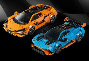 Набор LEGO Lamborghini Revuelto & Huracan STO