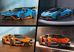 Набор LEGO Lamborghini Revuelto & Huracan STO