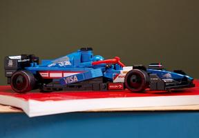 Набор LEGO Visa Cash App RB VCARB 01 F1 Race Car