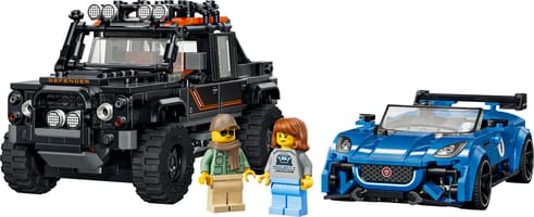 Набор LEGO 77264 Jaguar Project 7 и Land Rover Defender