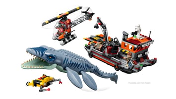 Набор LEGO 77983 Нападение мозазавра на корабль
