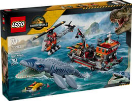 Набор LEGO Нападение мозазавра на корабль