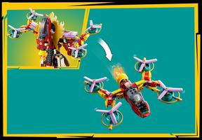 Набор LEGO Nezha's Ring of Fire Mech