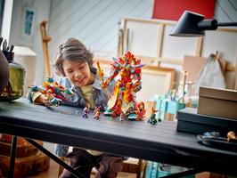 Набор LEGO Nezha's Ring of Fire Mech