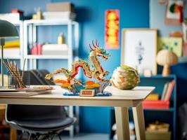 Набор LEGO Auspicious Dragon