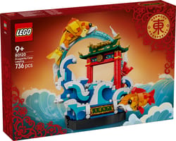 Набор LEGO Карп, прыгающий к процветанию
