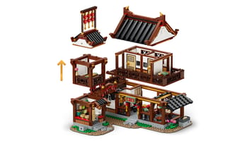 Набор LEGO Старинная гостиница созерцания луны