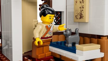 Набор LEGO Старинная гостиница созерцания луны