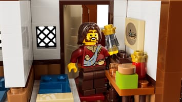 Набор LEGO Старинная гостиница созерцания луны