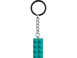 Набор LEGO 854303 Dark Turquoise Brick Key Chain