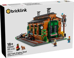 Набор LEGO Old Train Engine Shed