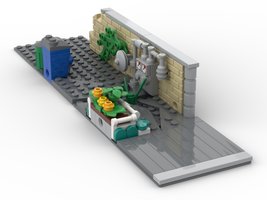 Набор LEGO MOC-101425 Modular Alleyway