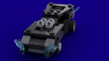 Набор LEGO MOC-101900 30455 - Gentleman's Ghost Hot Rod (Batman villain)