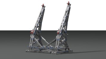 Набор LEGO MOC-10219 Efferman's Vertical Stand for Millennium Falcon 75192