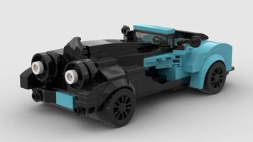 Набор LEGO 76898 Classic Bugatti Cabrio