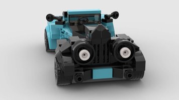 Набор LEGO 76898 Classic Bugatti Cabrio