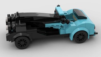 Набор LEGO 76898 Classic Bugatti Cabrio