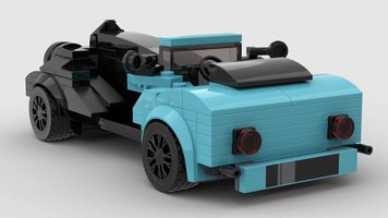 Набор LEGO 76898 Classic Bugatti Cabrio