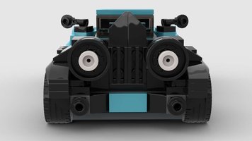 Набор LEGO 76898 Classic Bugatti Cabrio