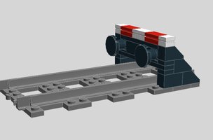 Набор LEGO Rail buffer