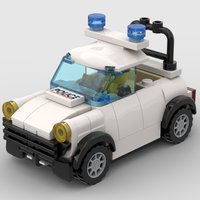 Набор LEGO MOC-106624 Modern Police Cruiser