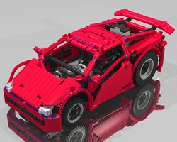 Набор LEGO Small RC Red Reacecar