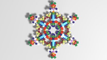 Набор LEGO Snowflake for Christmas