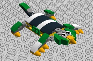 Набор LEGO Striped Lizard