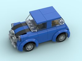 Набор LEGO FREE - Mini Cooper (Austin Mini) Mk1 set of 3 from the 1969 Movie, "The Italian Job"