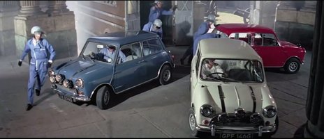 Набор LEGO FREE - Mini Cooper (Austin Mini) Mk1 set of 3 from the 1969 Movie, "The Italian Job"