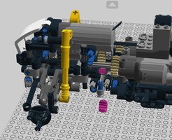 Набор LEGO ULTRA 4 Crawler Buggy