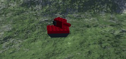 Набор LEGO KV-2 Menacing Tank