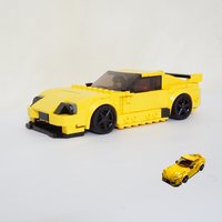 Набор LEGO MOC-120249 [Free] 76901 Toyota Supra mk4