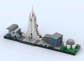 Набор LEGO Reykjavik Skyline