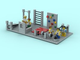 Набор LEGO MOC-121640 lego sportroom