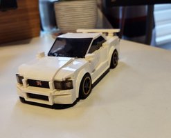 Набор LEGO Nissan Skyline R34 - 8 Wide